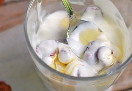 Radijzen met Griekse yoghurt